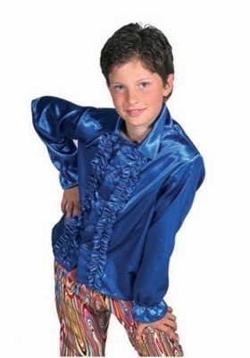 Roezel blouse blauw kids Roezel blouse blauw kids