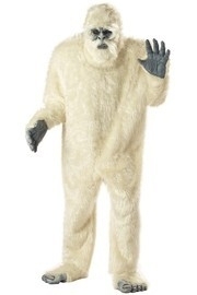 Yeti kostuum deluxe Yeti kostuum deluxe