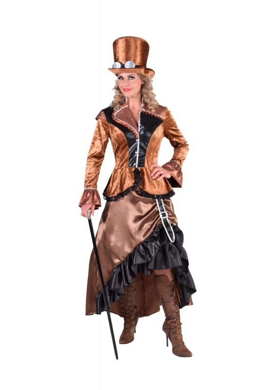 Steampunk jurk brons Steampunk jurk brons