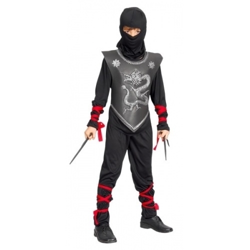 Ninja zwart-rood Ninja zwart-rood