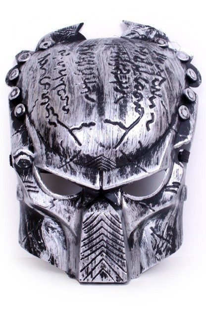 Zilveren masker Predator Zilveren masker Predator