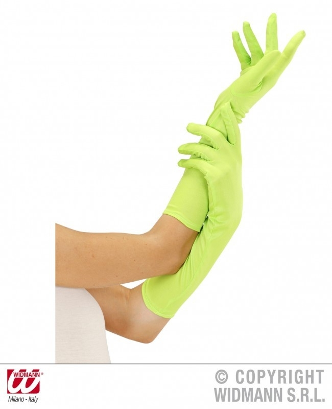 Handschoenen Neon Groen lang