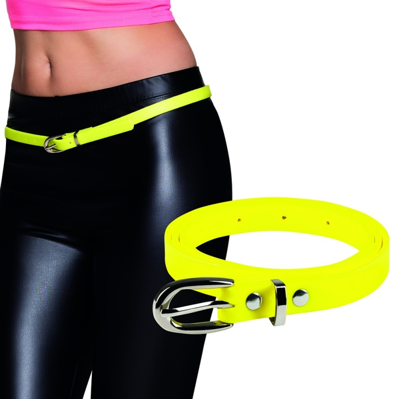 Neon gele riem Neon gele riem