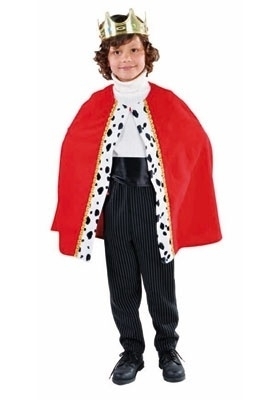 Koningsmantel Rood kids Koningsmantel Rood kids