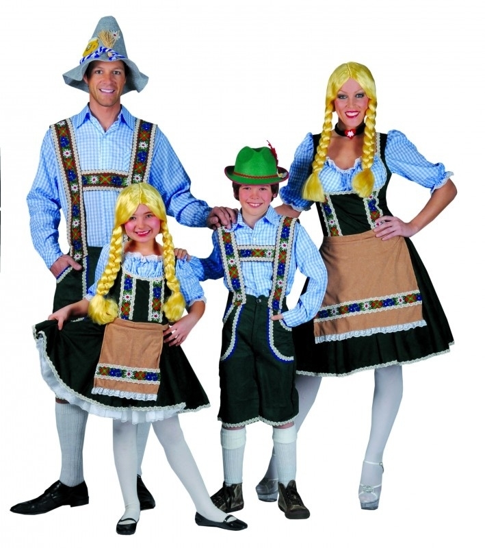 Oktoberfeste Heidi jurkje Kostuums meisjes | Partykleding - goedkope feestkleding carnavalskleding - themakleding