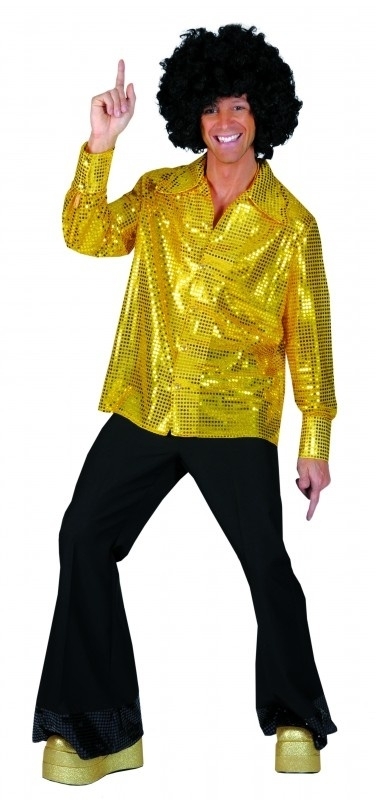 Glitter blouse goud / gold Glitter blouse goud / gold