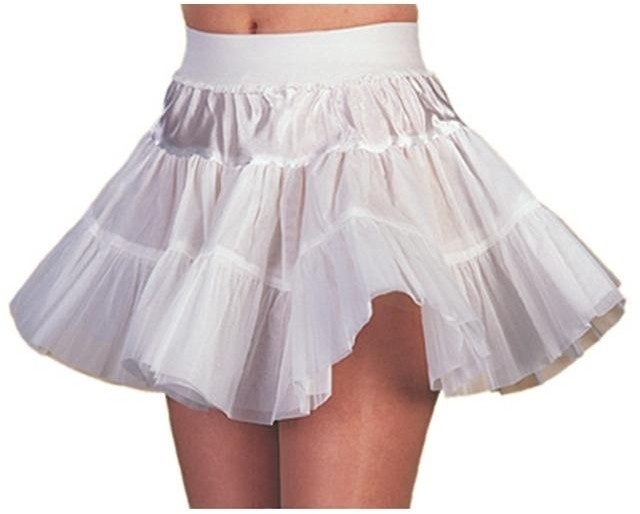Petticoat wit kort Petticoat wit kort