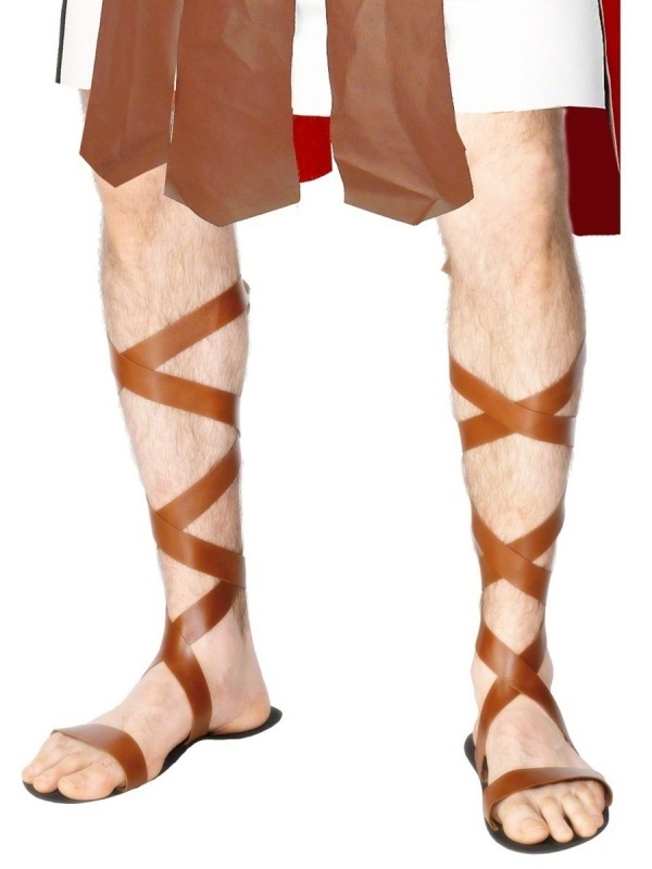 Romeinse Sandalen bruin Romeinse Sandalen bruin