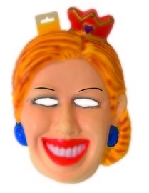 Masker XXL koningin Maxima Masker XXL koningin Maxima