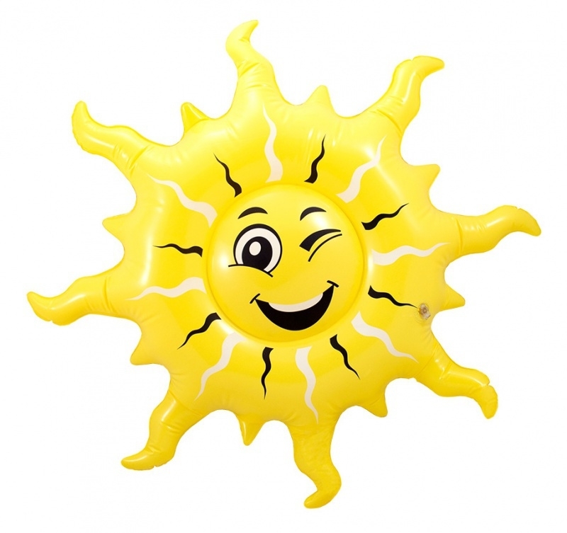 Zonnige zon opblaasbaar Zonnige zon opblaasbaar