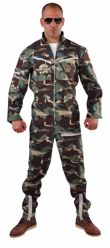 Leger kostuum camouflage