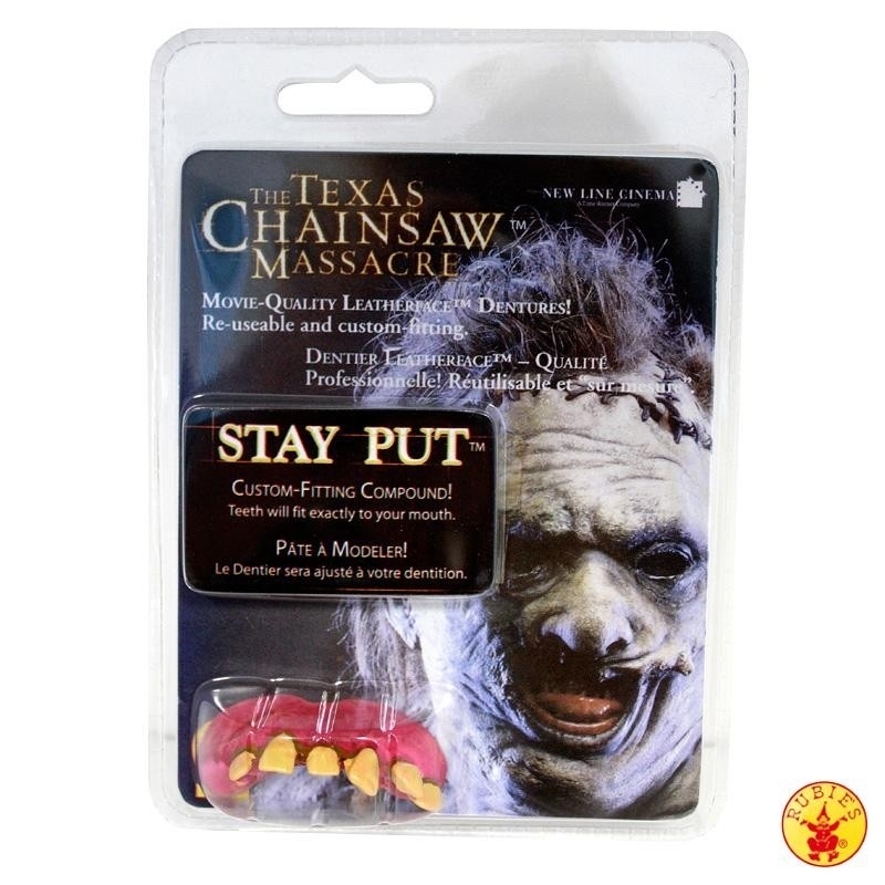 Texas chainsaw massacre teeth original Texas chainsaw massacre teeth original