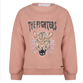 Ambika tijger sweater roze