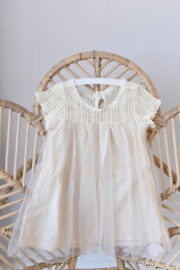 Jurkje tule beige