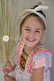 Boho ibiza jurkje/tuniek blauw