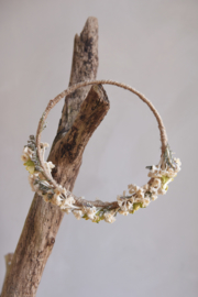 Droogbloemen haarband handmade nr6