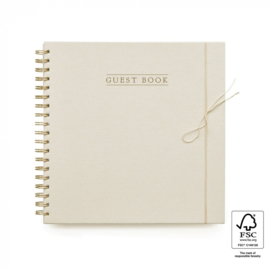 House of products Guestbook ivory