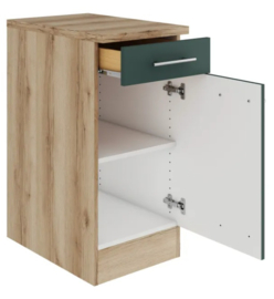Onderkast 1x deur 1x lade Savonna 40x57x82cm