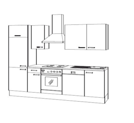 Keuken Licht eiken met of zonder apparatuur Lasse