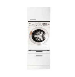 Wasmachine kast laag