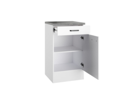 Onderkast één lade 50x50x88 cm