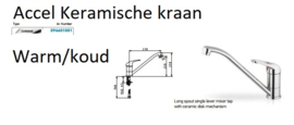 Onderkast met werkblad en inbouw spoelbak 100x60x85 mat zwart