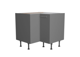 Hoek onderkast 90x90x 58,4 cm MATS basaltgrijs