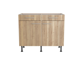 Onderkast 100 x 58,4 cm ERIK wild eiken