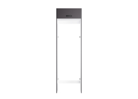63,2 cm wasmachine / droger kast MUKI antraciet