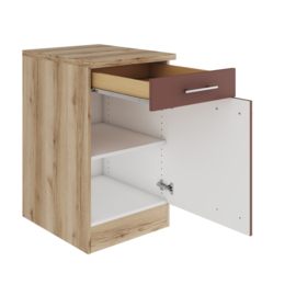 Onderkast 1x lade 1x legplank Bari 50x57x82cm