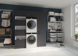 63,2 cm wasmachine of droger kast MUKI antraciet