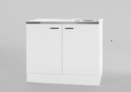 Witte ondiepe keukenkasten MUBO 88cm hoog