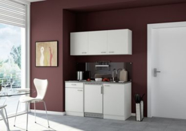 wit /wit keuken pantry opstelling 150x60cm