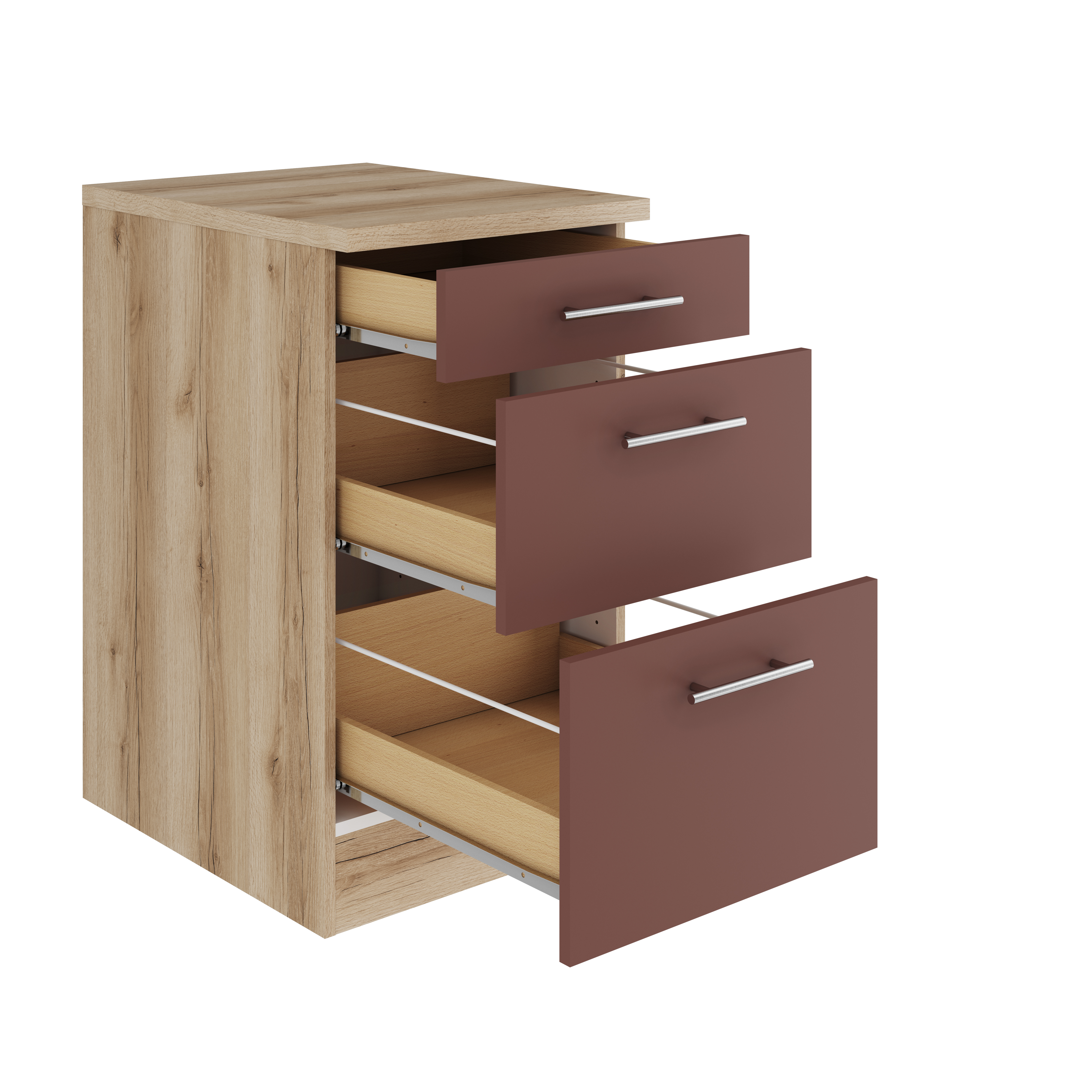 Onderkast 3x lades Bari 50x57x82cm