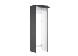 63,2 cm wasmachine / droger kast MUKI antraciet