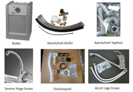 Keukenblok 270cm Wit excl. apparatuur