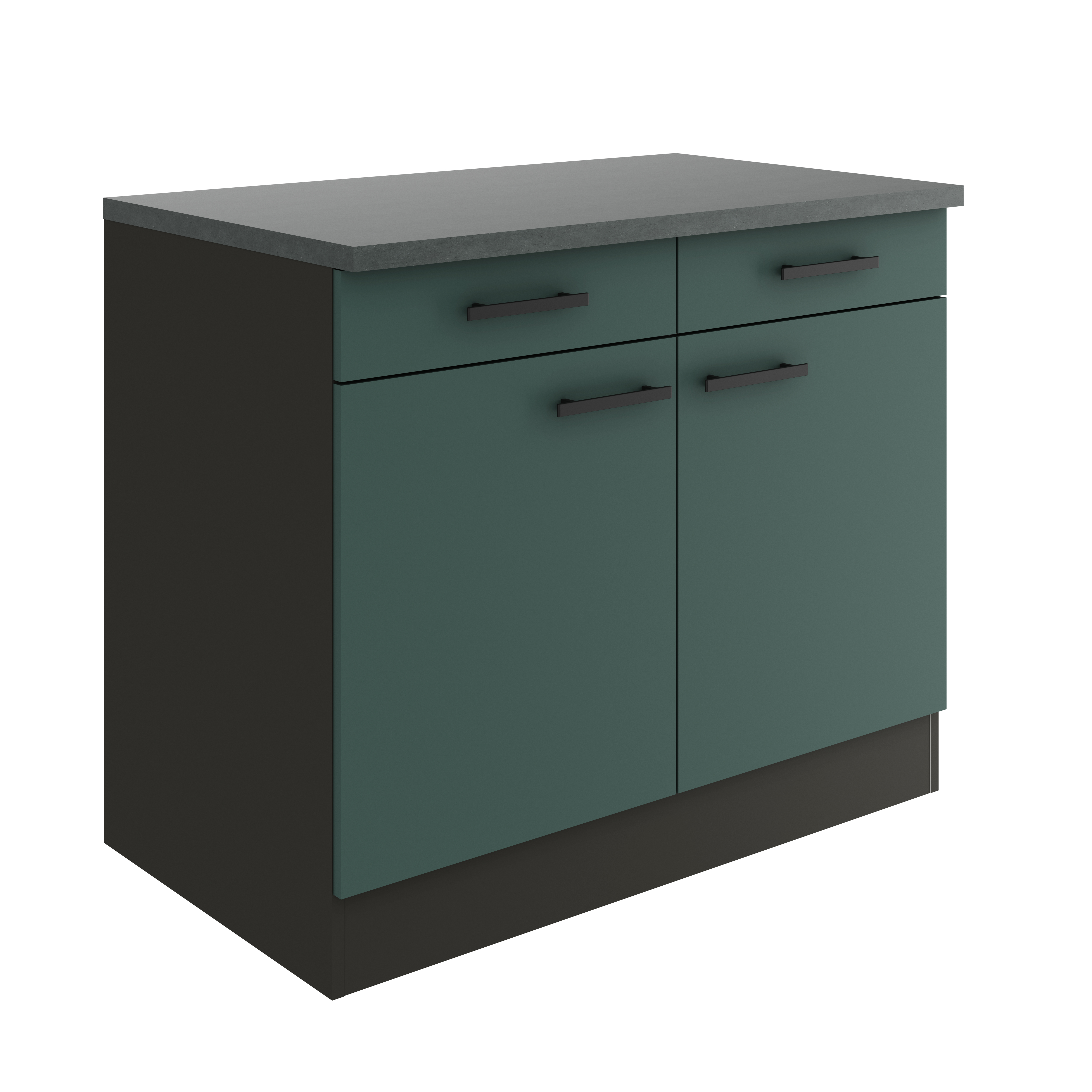 Buffet onderkast Nizza 2 deur 2 lades 100x57x82cm