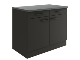 Buffet onderkast Madrid 2 deur 2 lades 100x57x82cm