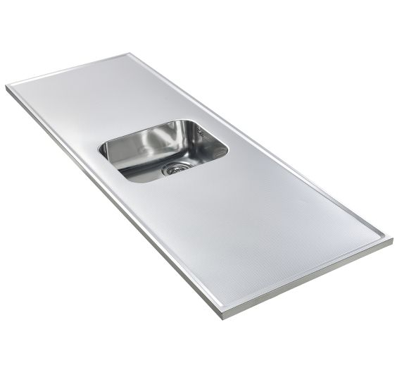 Reginox RVS werkbladen diamant structuur