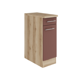 Roestrood & Wild eiken keukenkasten BARI 407