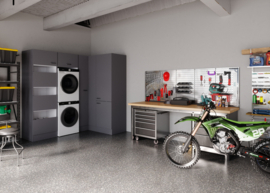 63,2 cm wasmachine of droger kast MUKI antraciet