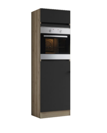 OPTIKlar Koelkast/oven kast Noah 60x57x206,8 cm Greeploos