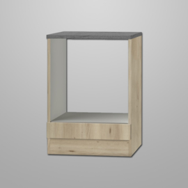 Inbouw onderkast Elba 60x57x82 edel beuken decor