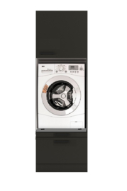 63,2 cm wasmachine of droger kast MUKI antraciet