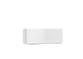 Klepkast 90x35,2x34,6 cm  Arvid wit hoogglans