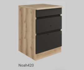 OPTIKlar Lade onderkast Noah 50x57x85 cm Greeploos