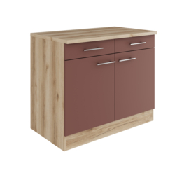 Buffet onderkast Bari 2 deur 2 lades 100x57x82cm