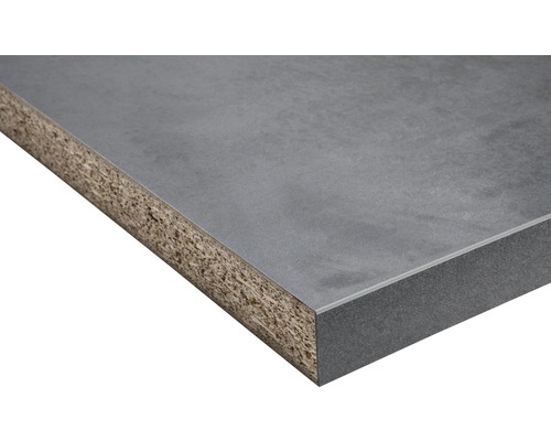 Werkblad 410x63x3,8 cm licht grijs