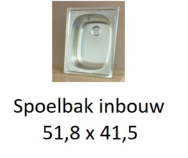 Spoelkast 100x57 zonder werkblad Elba edel beuken decor