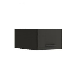 Extra diepe klep bovenkast 25,6x55,5x60cm MUKI antraciet